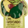 TonymolyNutrition I'm Avocado Mask Sheet