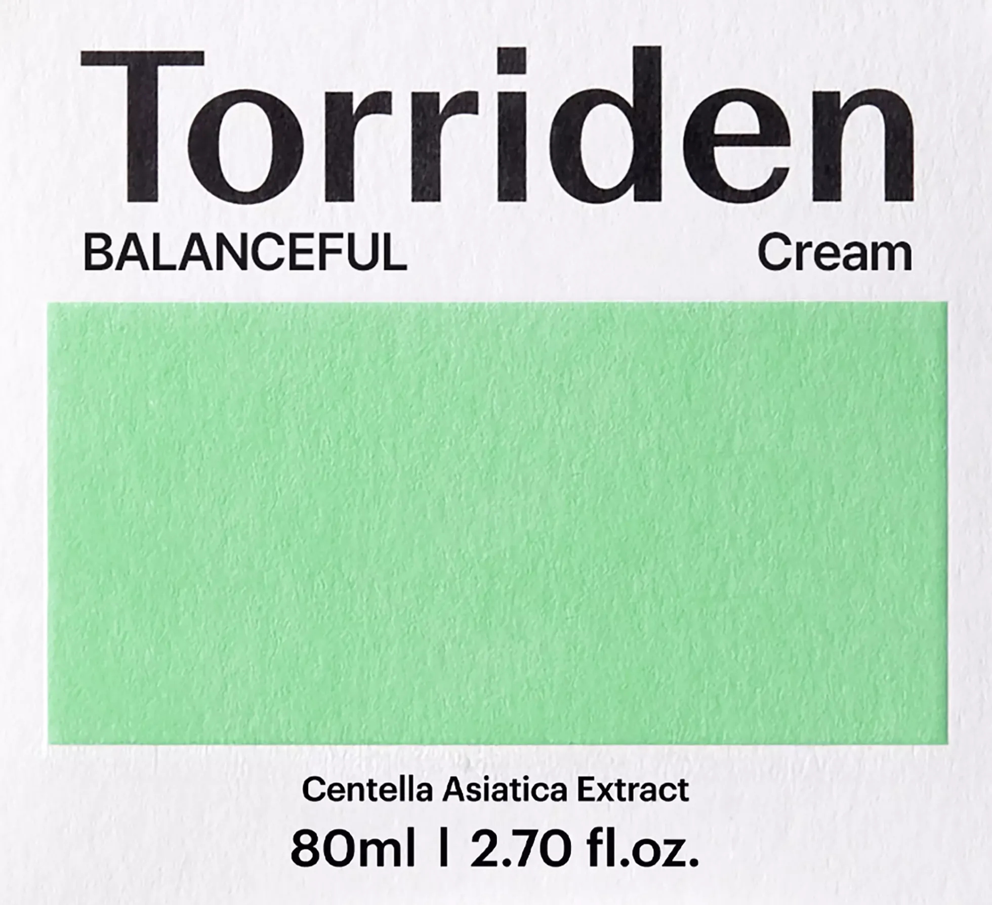 TorridenBALANCEFUL Cica Cream 80 ml