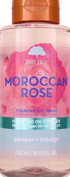 Tree Hut Foaming Gel Wash Moroccan Rose 532 ml