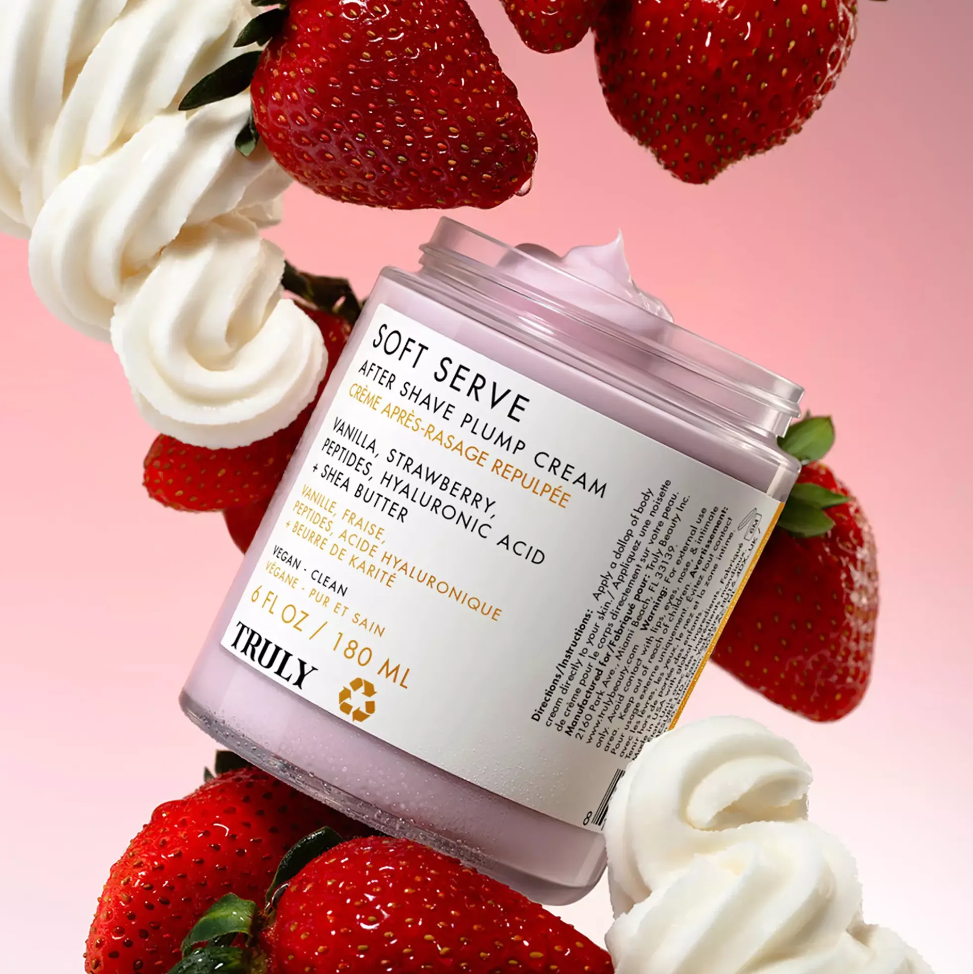 Truly Soft Serve After Shave Plumping Cream 180 ml