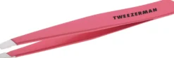 Tweezerman Stainless Steel Slant Pink Tweezer
