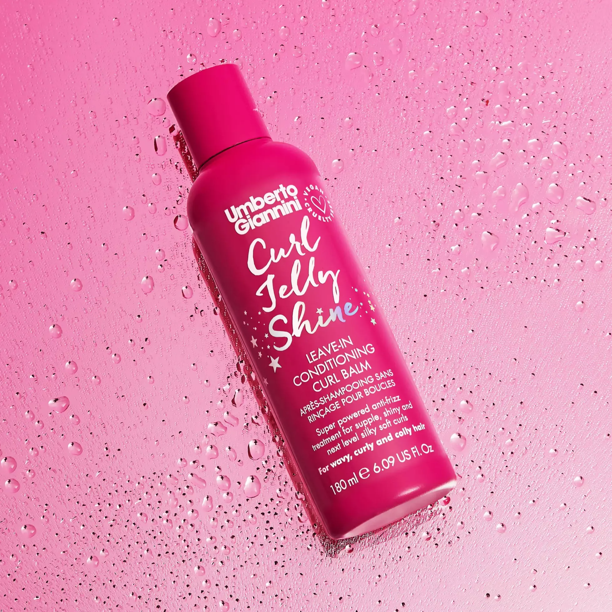 Umberto Giannini Curl Jelly Shine Leave-In Curl Balm 180 ml