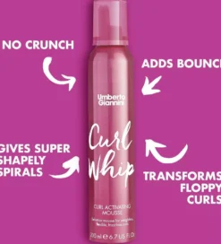 Umberto Giannini Curl Whip Curl Mousse 200 ml
