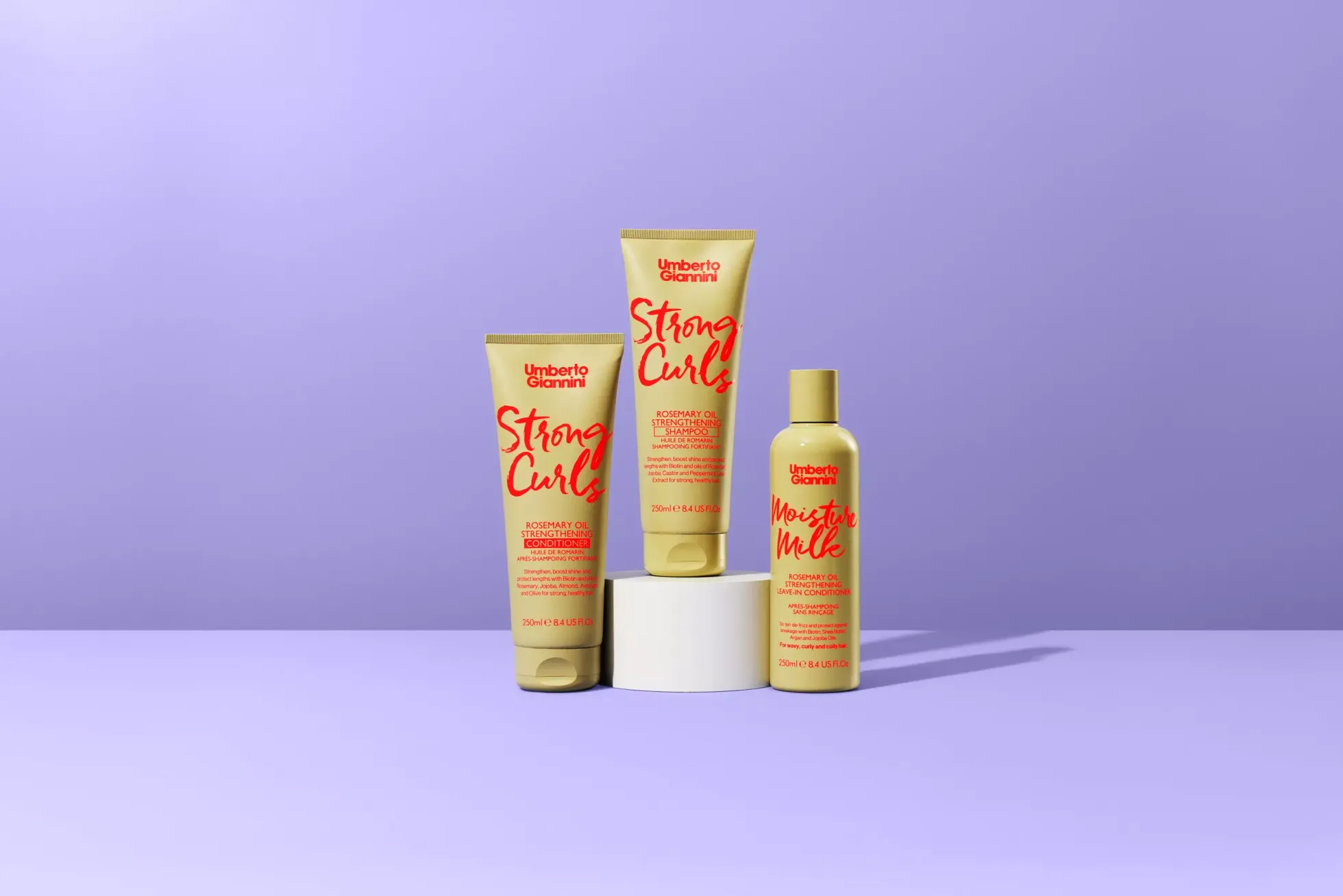 Umberto Giannini Strong Curls Shampoo 250 ml