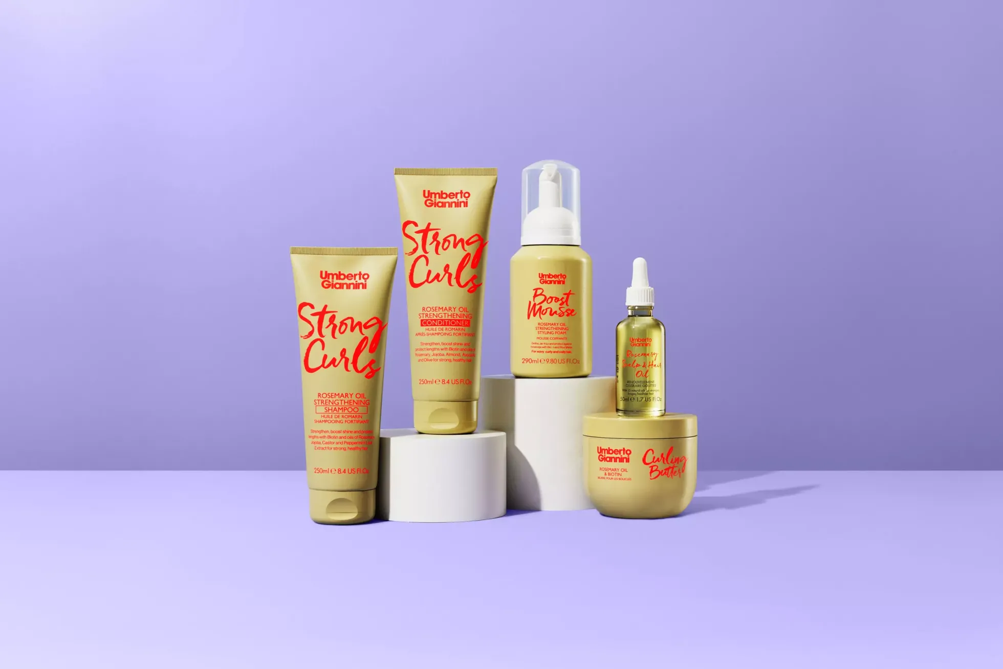 Umberto Giannini Strong Curls Conditioner 250 ml