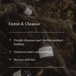 Under Your Skin Clean Detox Shampoo - Travel Size - Balancing and Clarifying 100 ml