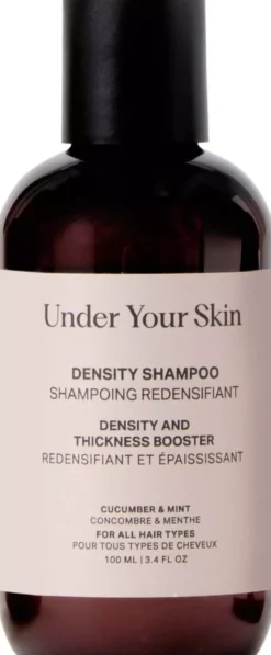 Under Your Skin Density Shampoo - Travel Size - Boosts Thickness & Density 100 ml