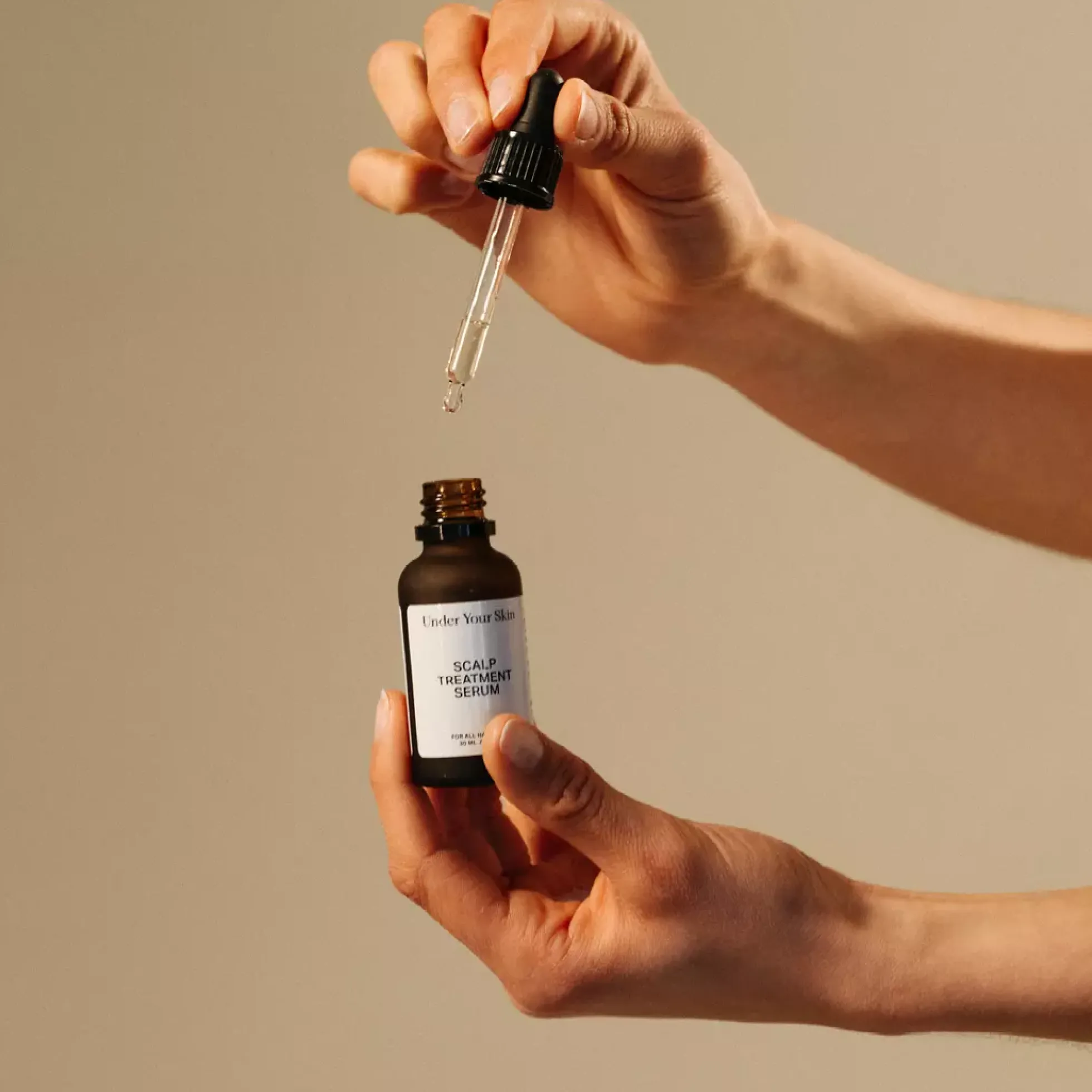 Under Your Skin Soothing Drops Soothes Dry Scalp 30 ml