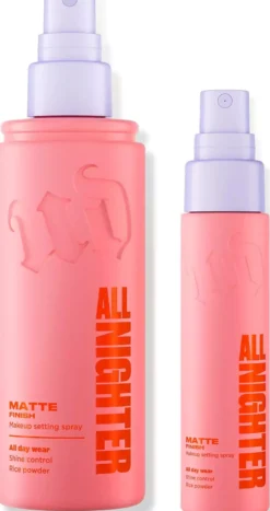 Urban Decay All Nighter Setting Spray Matte 118 ml & Travel Size 30 ml