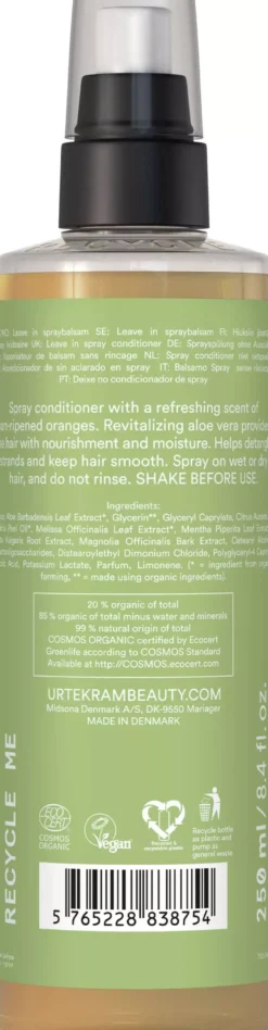 UrtekramAloe Vera Revitalizing Spray Conditioner 250 ml