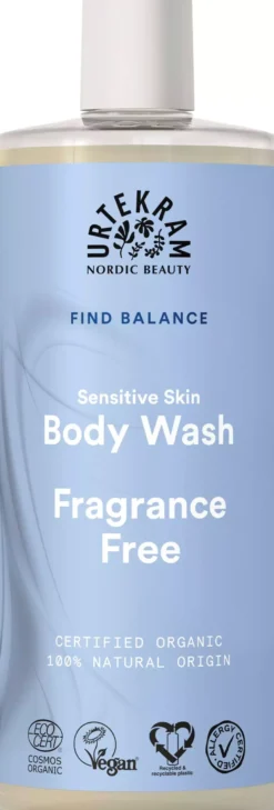 UrtekramFragrance Free Body Wash 500 ml