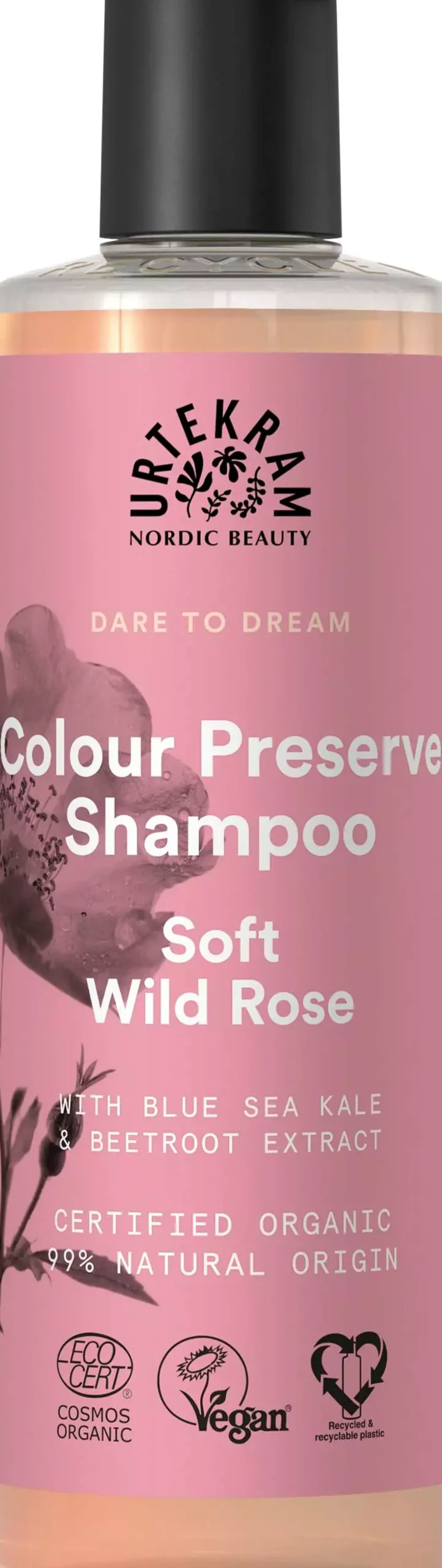 UrtekramSoft Wild Rose Dare to Dream Shampoo 250 ml
