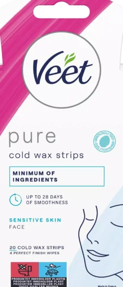 Veet Essential Inspirations Strips Face 20st 20 ml