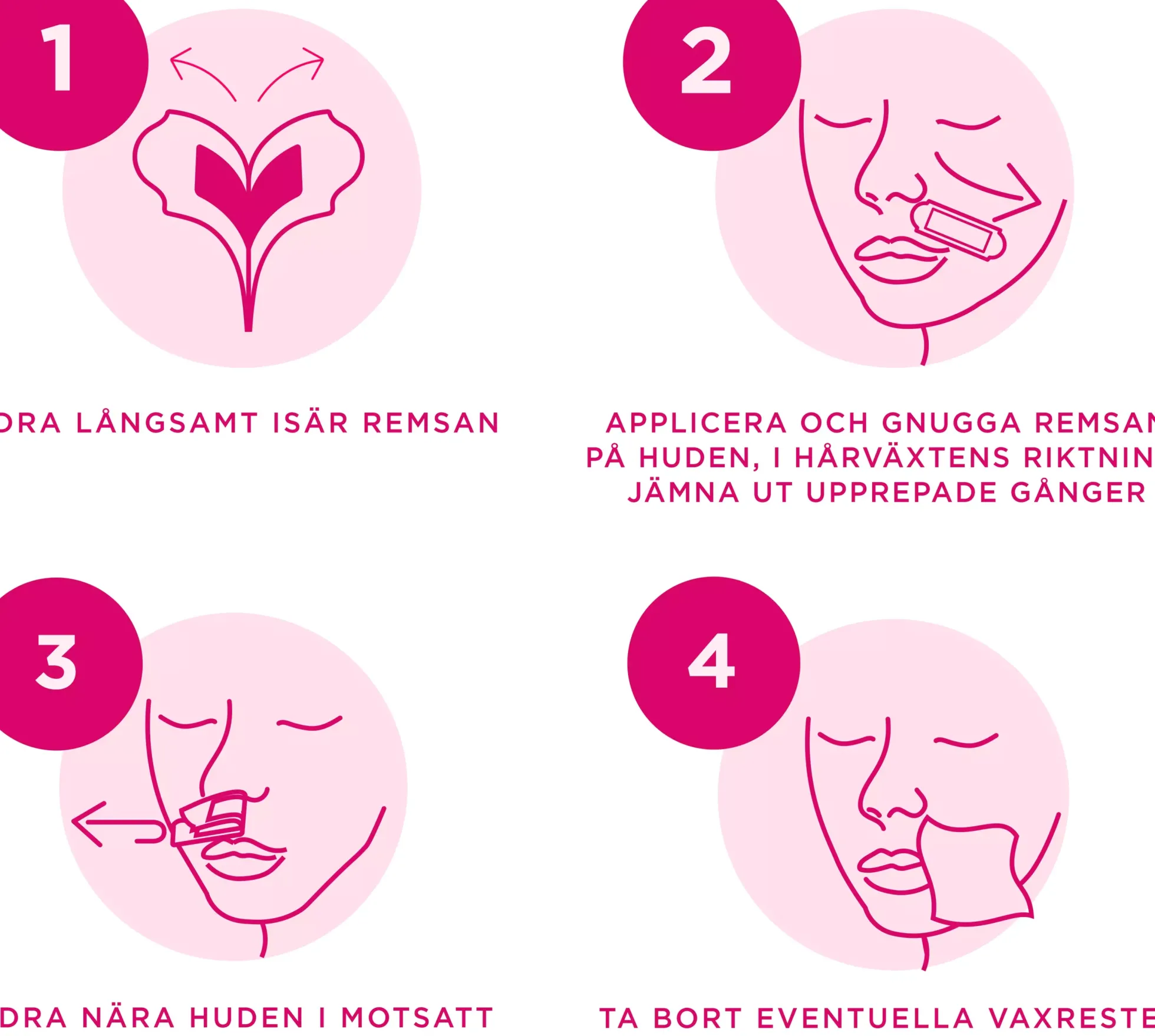 Veet Essential Inspirations Strips Face 20st 20 ml