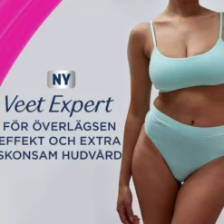 Veet Expert Hair Removal Cream Kit All Skin Types Full Bikini 100 ml