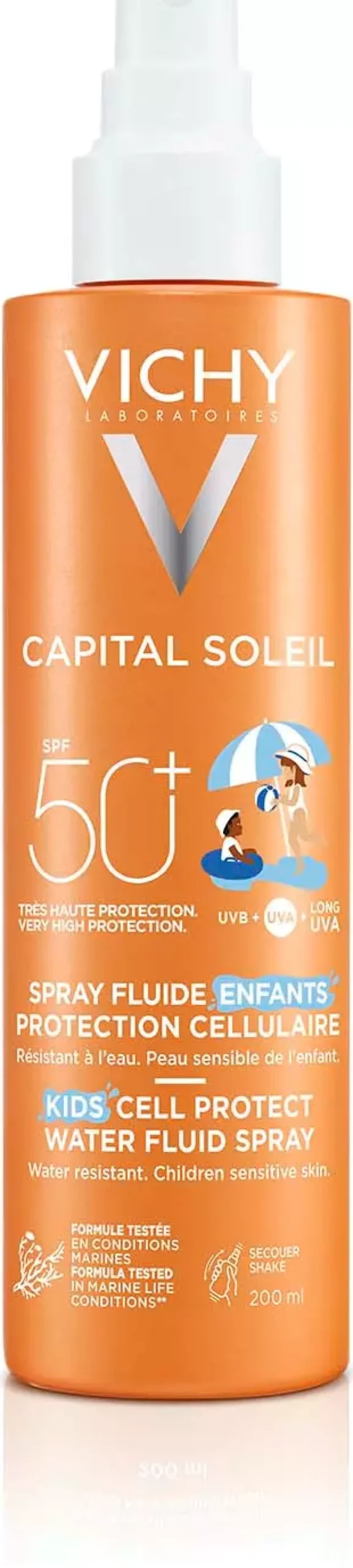 VICHYCapital Soleil Kids Cell Protect UV spray SPF50+ 200 ml
