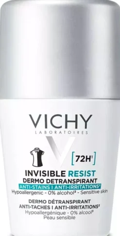 VICHY Invisible Resist 72H Anti-Stain Roll-On 50 ml 50 ml