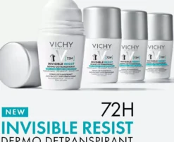 VICHY Invisible Resist 72H Anti-Stain Roll-On 50 ml 50 ml