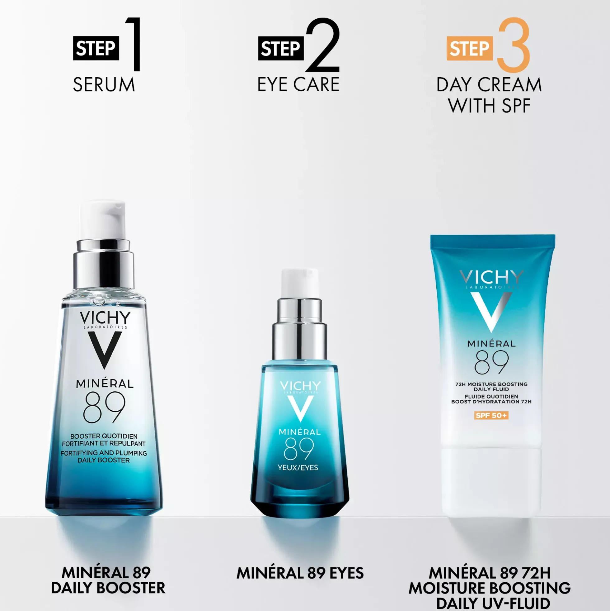 VICHYMineral 89 72H Moisture Boosting Daily Uv-Fluid 50 ml