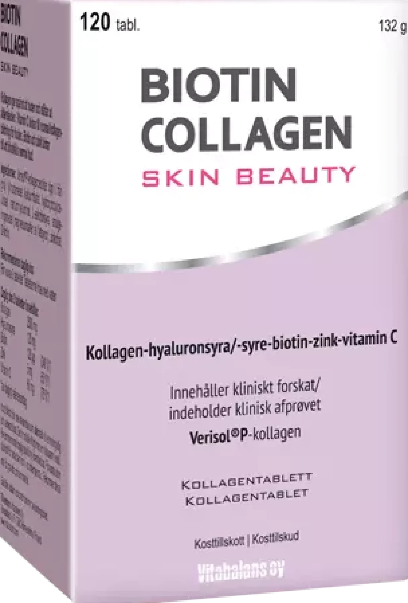VitabalansSkin Beauty Biotin Collagen 120 st
