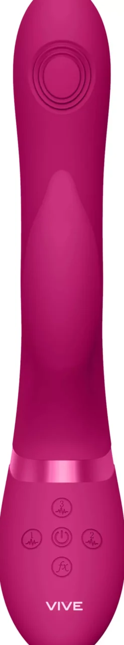 VIVEVIVE Aimi Pulse Wave & Vibrating G-Spot Rabbit Pink