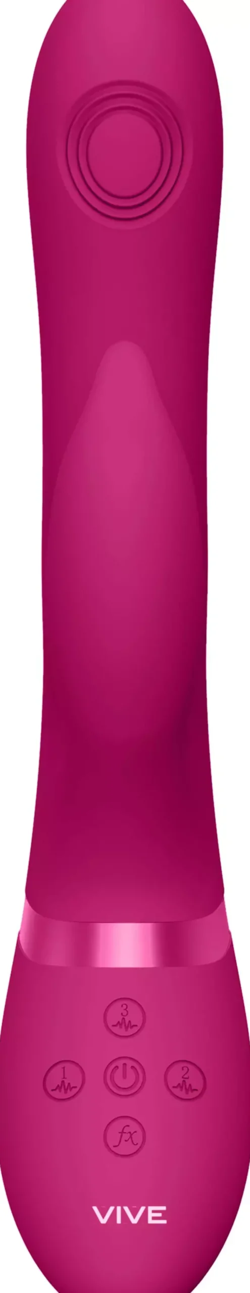 VIVEVIVE Aimi Pulse Wave & Vibrating G-Spot Rabbit Pink