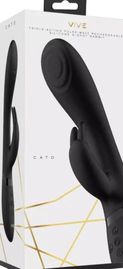 VIVEVIVE Cato Pulse G-spot Rabbit Black