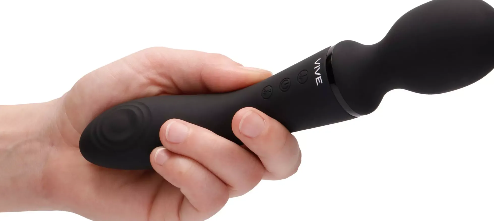 VIVEVIVE Enora Wand & Vibrator Black