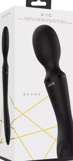 VIVEVIVE Enora Wand & Vibrator Black