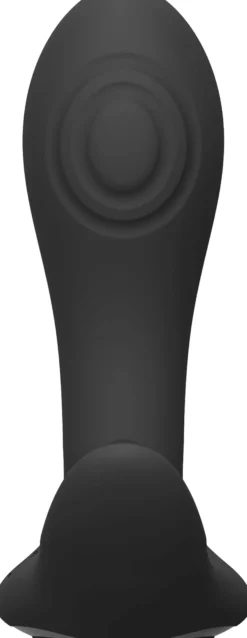 VIVEVIVE Kata Pulse Wave & Vibrating Double Penetration Vibrator Black