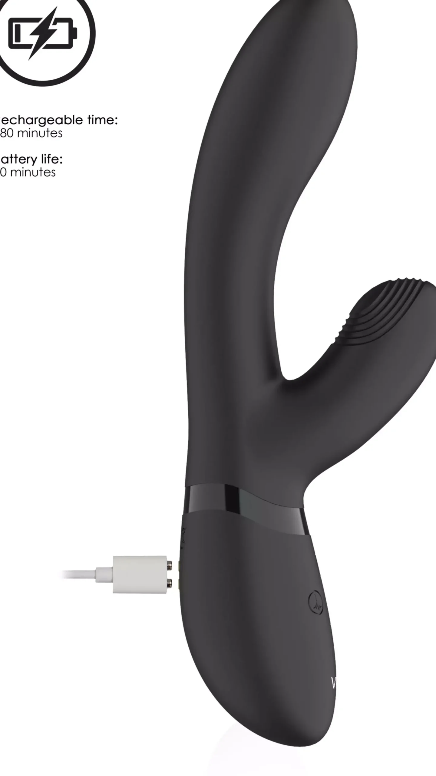 VIVEVIVE Kyra Pulse Clitoral Rabbit Black
