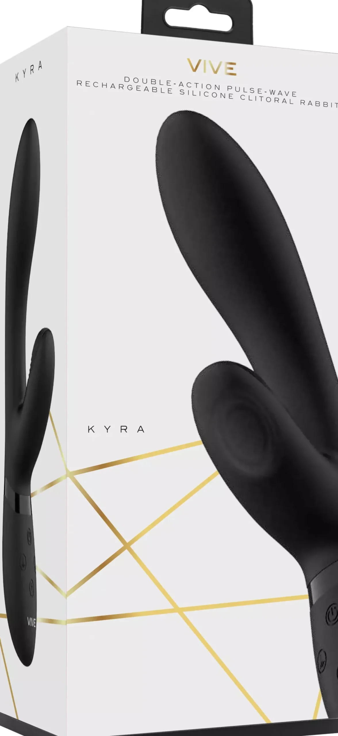 VIVEVIVE Kyra Pulse Clitoral Rabbit Black