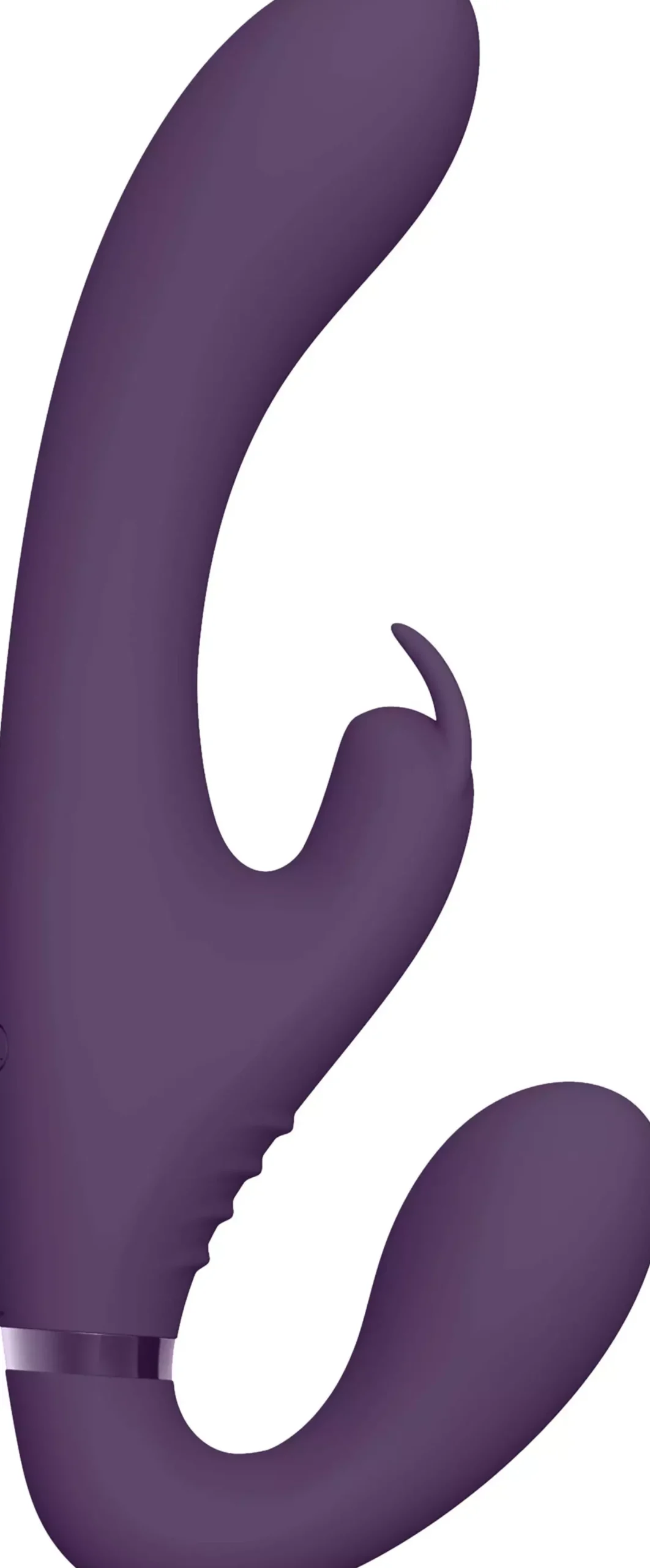 VIVEVIVE Suki Vibrating Strapless Strap-on Rabbit Purple