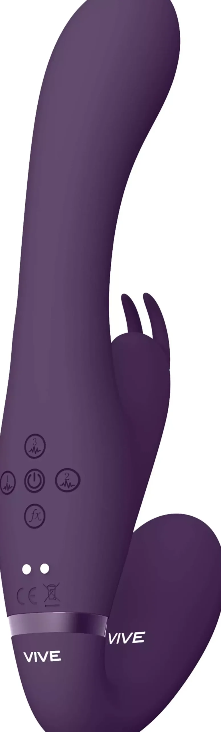 VIVEVIVE Suki Vibrating Strapless Strap-on Rabbit Purple