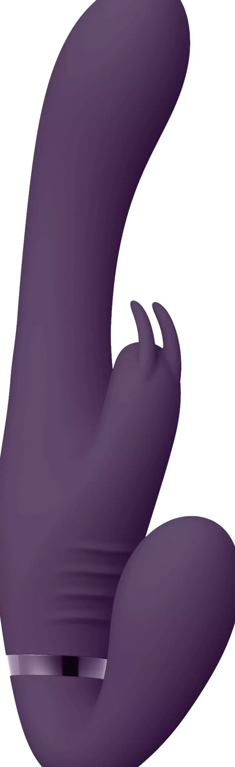 VIVEVIVE Suki Vibrating Strapless Strap-on Rabbit Purple