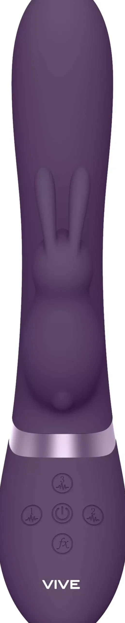 VIVEVIVE Taka Inflatable & Vibrating Rabbit Purple