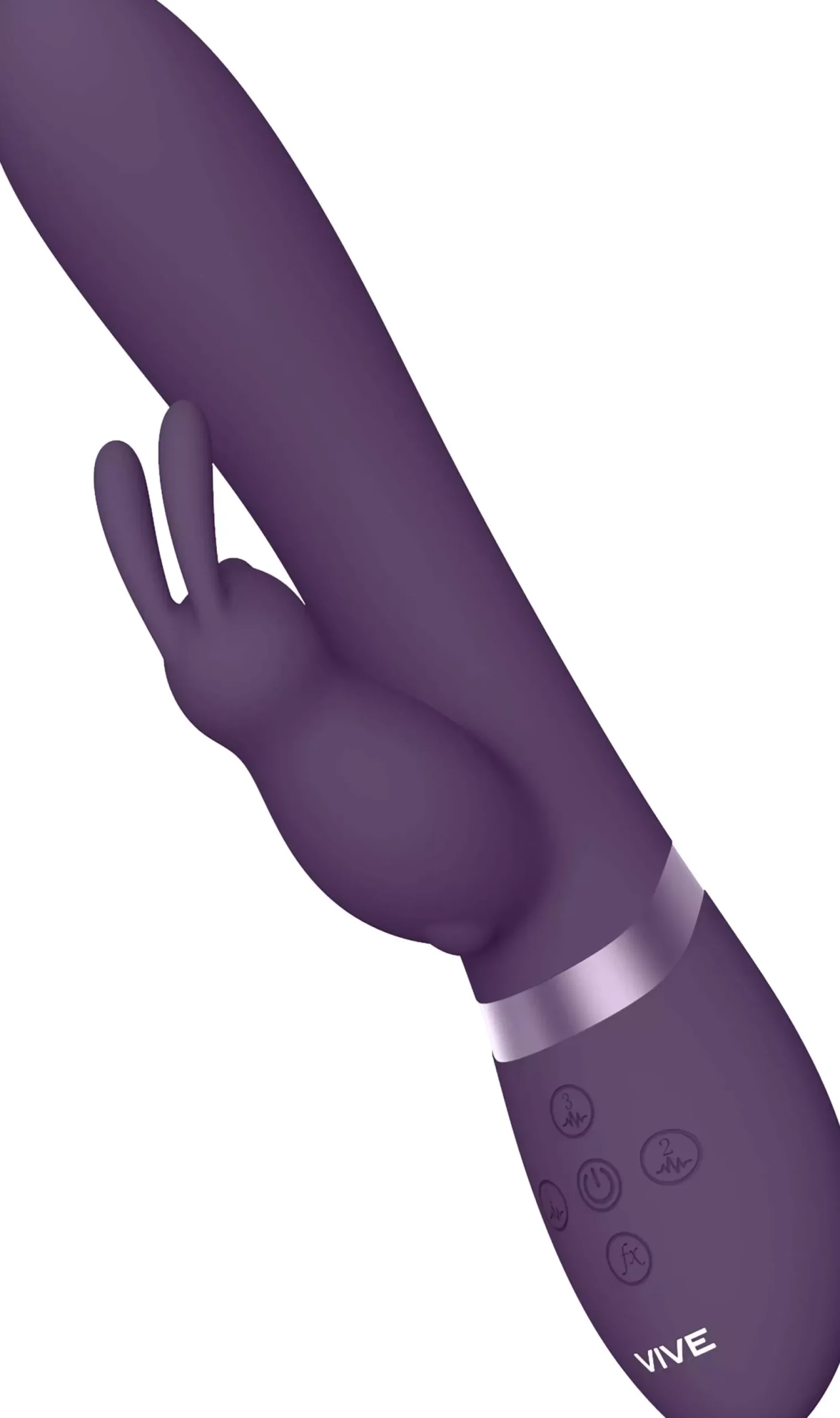 VIVEVIVE Taka Inflatable & Vibrating Rabbit Purple