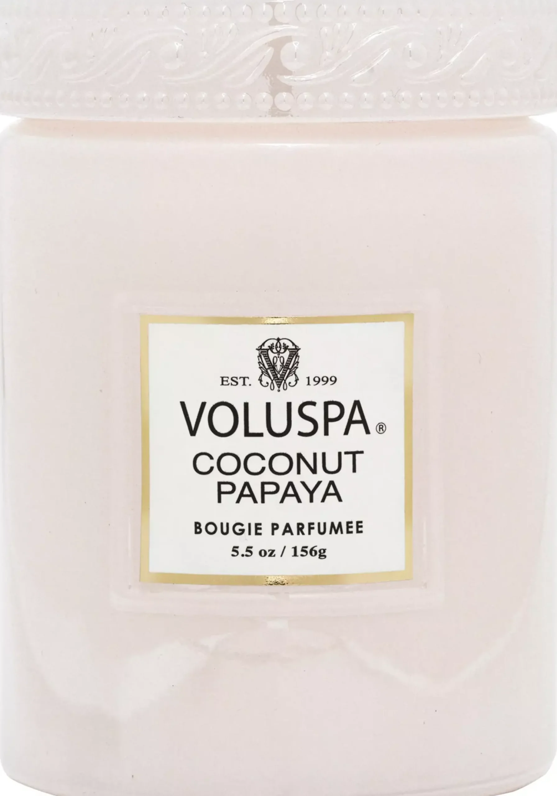 VoluspaCoconut Papaya Mini Glass Jar