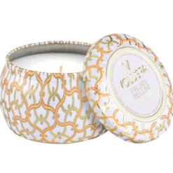 VoluspaItalian Bellini Maison Blanc Decorative Tin Candle 25h