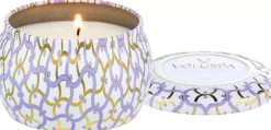 VoluspaMaison Blanc Mountain Lavender & Chamomile Mini Tin Candle 25h 113 g