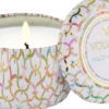VoluspaWildflowers Decorative Tin Candle 25h