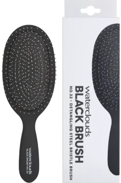 WatercloudsBlack Brush No.32 Detangling Steel Bristle Brush