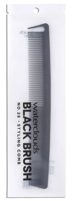 WatercloudsBlack Brush No. 28 Styling Comb
