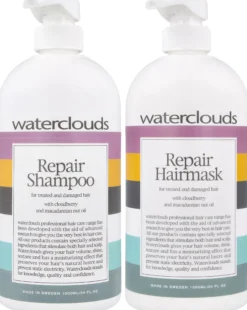 WatercloudsRepair Shampoo 1000 ml & Hairmask 1000 ml