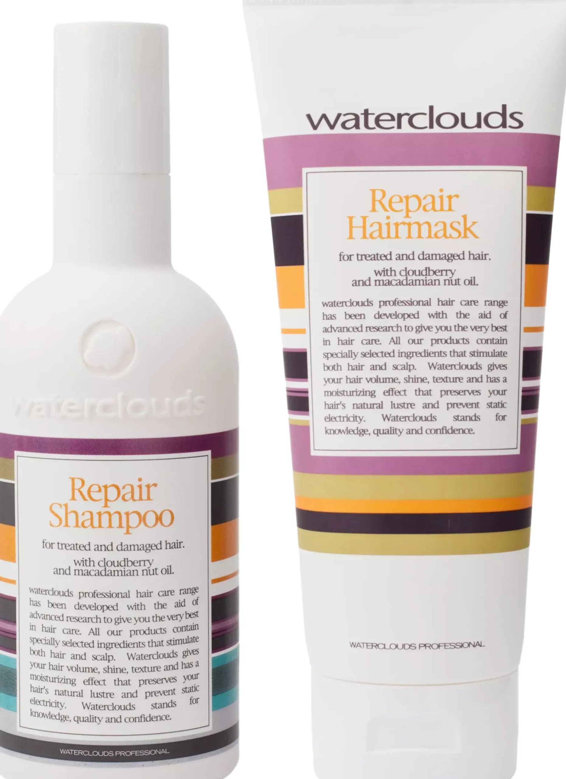 WatercloudsRepair Shampoo 250 ml & Hairmask 200 ml