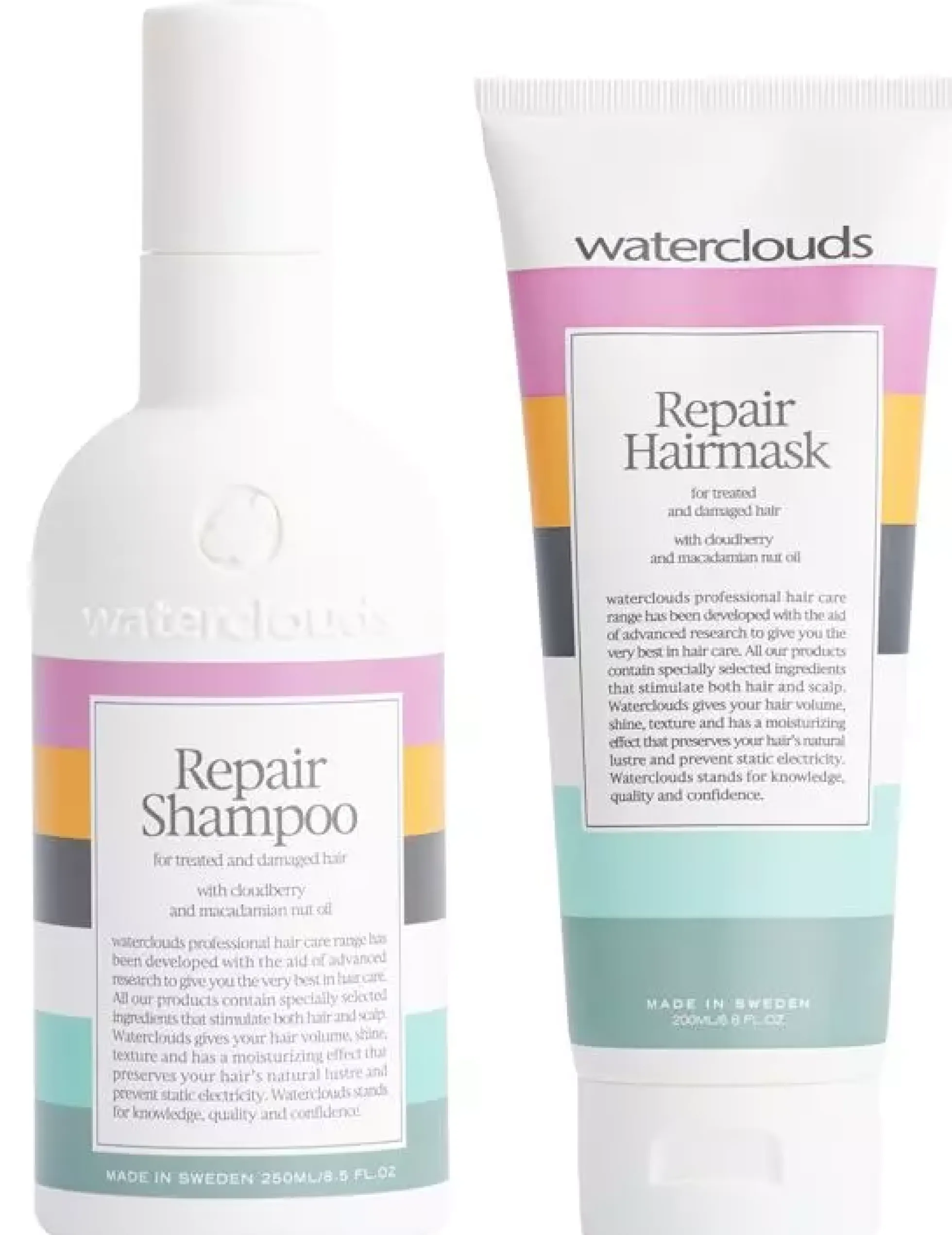WatercloudsRepair Shampoo 250 ml & Hairmask 200 ml