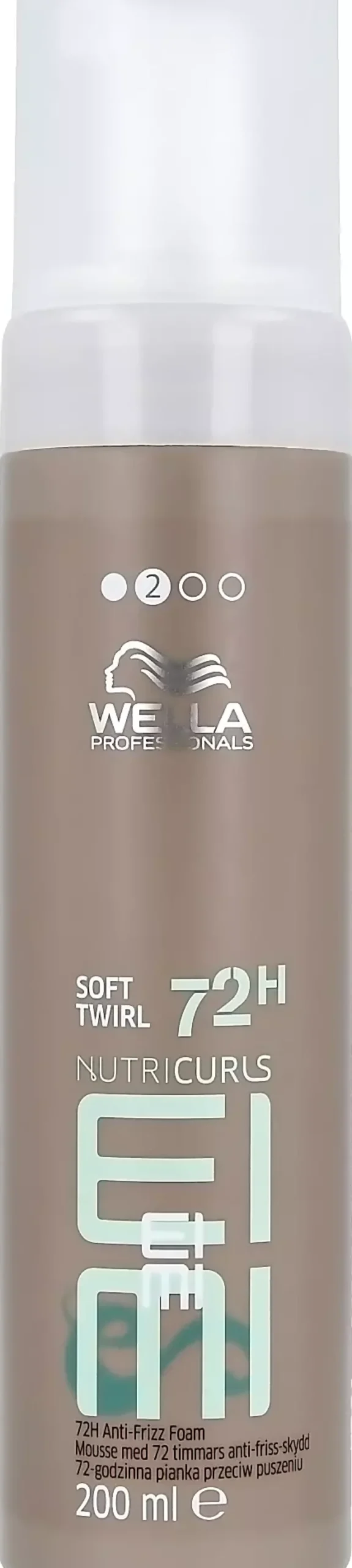 Wella ProfessionalsNutricurls EIMI Soft Twirl 72h Anti-Frizz Foam 200 ml