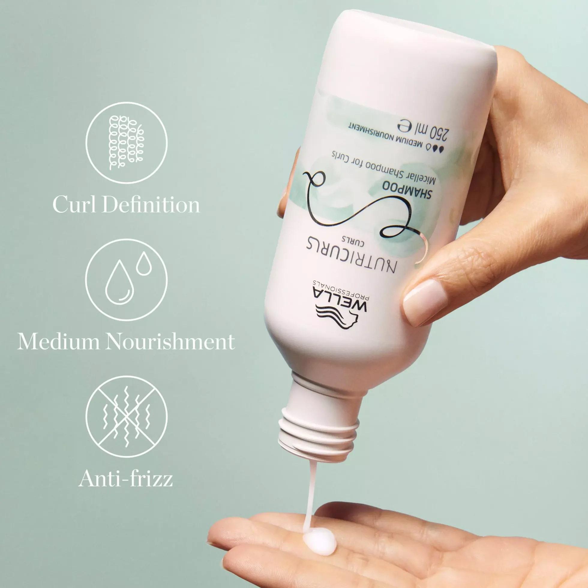 Wella ProfessionalsNutricurls Shampoo Curls 250 ml
