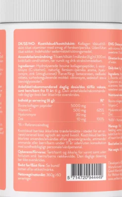 WellexirGlow Beauty Collagen Drink Peach Ice Tea 360 g