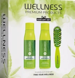 Wellness Premium ProductsIntensive Set (Shampoo 500 ml, Conditioner 500 ml, Vent Brush Small)